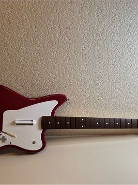 Fender Jaguar Rock Band 4 Xbox One Wireless Guitar Controller Red